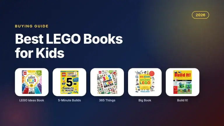 Best LEGO Books for Kids (2026): Idea and Building Books They Will Love