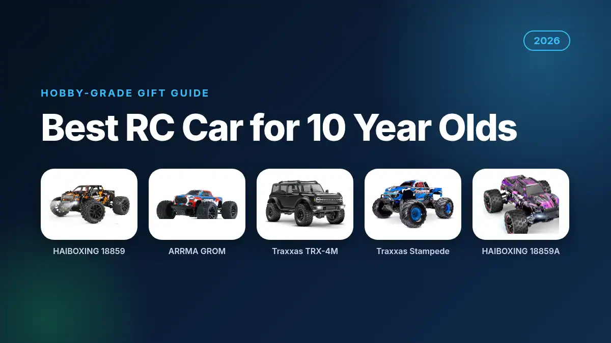 Best RC car for 10 year old 2026 featuring HAIBOXING, ARRMA GROM and Traxxas trucks