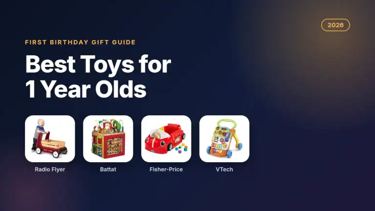 7 Best Toys for 1 Year Olds in 2026: Walkers, Activity Cubes and More