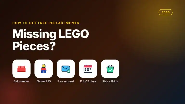Missing LEGO Pieces? How to Get Free Replacements (2026)